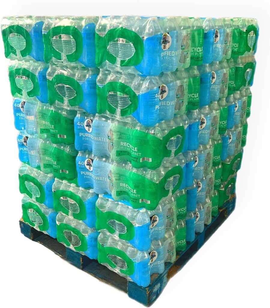 MM Purified Drinking Water 16.9oz Bulk Pallet 1920 Bottles 48 Cases | 40 units/case, B2B delivery, free freight, reliable vendor supply for construction jobsites, corporate events & facilities.