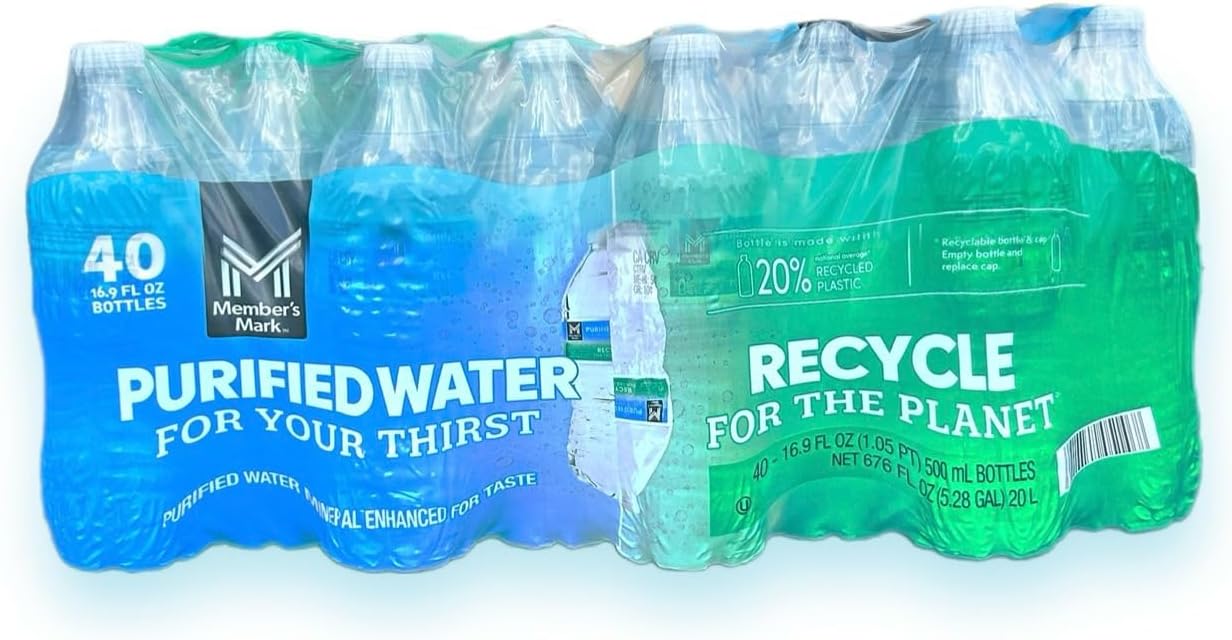 MM Purified Drinking Water 16.9oz Bulk Pallet 1920 Bottles 48 Cases | 40 units/case, B2B delivery, free freight, reliable vendor supply for construction jobsites, corporate events & facilities.